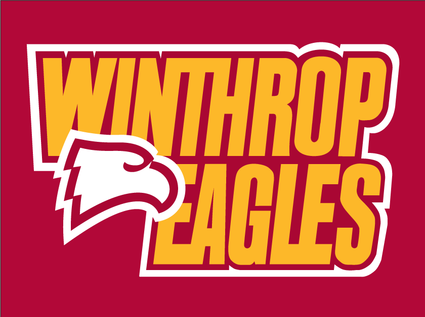 Winthrop Eagles 1995-Pres Wordmark Logo v3 diy DTF decal sticker